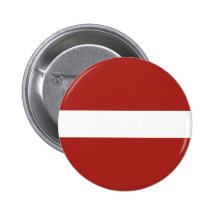 Drapeau de la Lettonie Badges Avec Agrafe