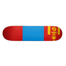 Drapeau de la Mongolie Skateboard
