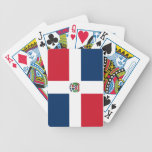 Drapeau de la République Dominicaine jeux de cartes