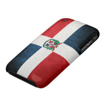 Drapeau de la République Dominicaine Coque Case-Mate iPhone 3
