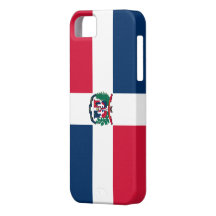 Drapeau de la République Dominicaine iPhone 5 Case