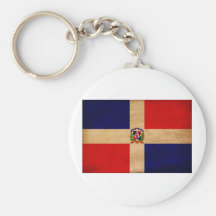Drapeau de la République Dominicaine Porte-clef