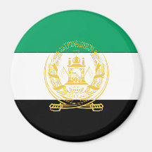 Drapeau de l'Afghanistan Magnets Pour Réfrigérateur