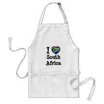 Drapeau de l'Afrique du Sud Tablier