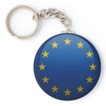 Drapeau de l'Europe Porte-clés