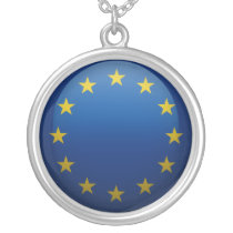 Drapeau de l'Europe Pendentifs Personnalisés