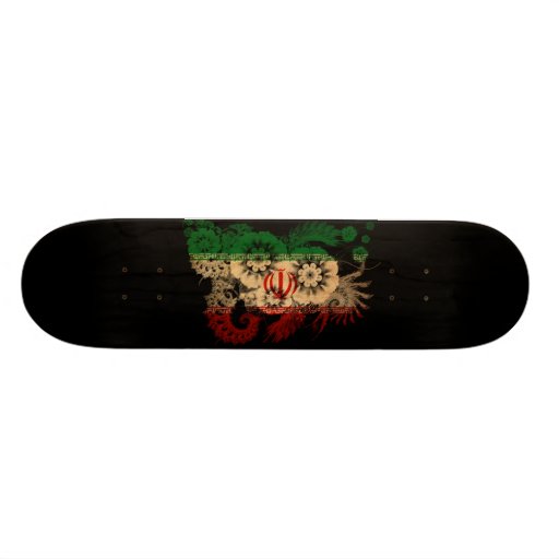 Drapeau de l'Iran Skateboard