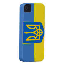 Drapeau de l'Ukraine Coques Case-Mate iPhone 4