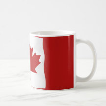 Drapeau de l'Unifolié du Canada Tasse