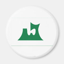 Drapeau de préfecture d'Aomori Aimants