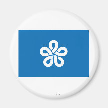 Drapeau de préfecture de Fukuoka Magnets