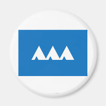 Drapeau de préfecture de Yamagata Magnets Pour Réfrigérateur