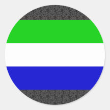 Drapeau de Sierra Leone Adhésifs