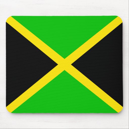Drapeau de tapis de souris de la Jamaïque