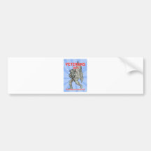 Drapeau de transport américain de soldat de soldat autocollant pour voiture