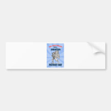 Drapeau de transport américain de soldat de soldat adhésifs pour voiture