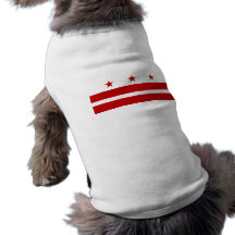 Drapeau de Washington DC Vêtements Pour Chien