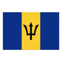 Drapeau des Barbade Photos D’art
