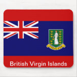 Drapeau des Îles Vierges britanniques Tapis De Souris