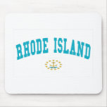 Drapeau d'Île de Rhode Tapis De Souris