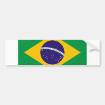 DRAPEAU DU BRÉSIL ADHÉSIFS POUR VOITURE