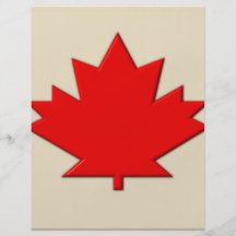Drapeau du Canada Tract Customisé