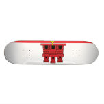 Drapeau du Gibraltar Plateau De Skateboard