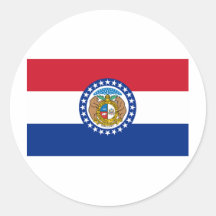 Drapeau du Missouri Autocollants