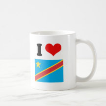 Drapeau du République démocratique du Congo Mugs
