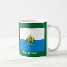 drapeau du Saint-Marin Tasse