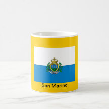 drapeau du Saint-Marin Tasse À Café