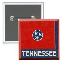 DRAPEAU DU TENNESSEE boutons publicitaires