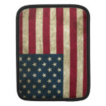Drapeau grunge américain poches iPad