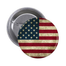 Drapeau grunge des Etats-Unis Badge