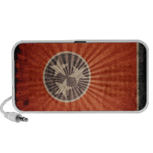 Drapeau grunge frais du Tennessee Haut-parleurs