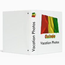 Drapeau Guinée avec le nom en français Binder