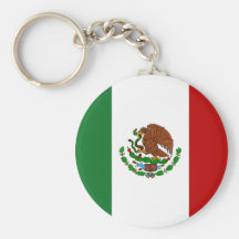 Drapeau mexicain porte-clés