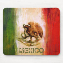 DRAPEAU MEXICAIN - STYLE DU MEXIQUE TAPIS DE SOURIS