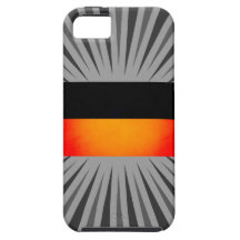 Drapeau monochrome de l'Ukraine Coques iPhone 5