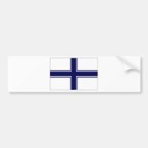 Drapeau naval de l'Ukraine Autocollants Pour Voiture