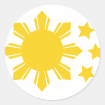 Drapeau philippin - fier d'être Pinoy ! Autocollants