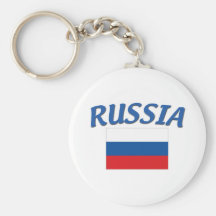 Drapeau russe porte-clefs