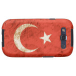 Drapeau turc rocailleux