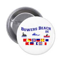 Drapeaux de signal de la plage De de tonnelles Badges