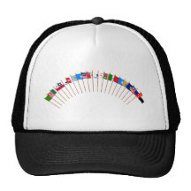 Drapeaux historiques du Texas Casquettes De Camionneur