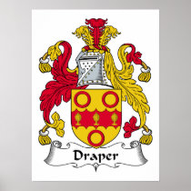 Draper Family Crest Print