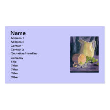 Drapes and Grapes Business Card Template