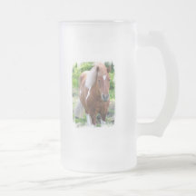 Draught Horse Frosted Beer Mug