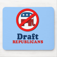 Draught   Republicans Mouse Pad