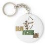Draw. Anchor. Aim. Key Chain
